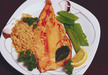 grilled fish dinner
