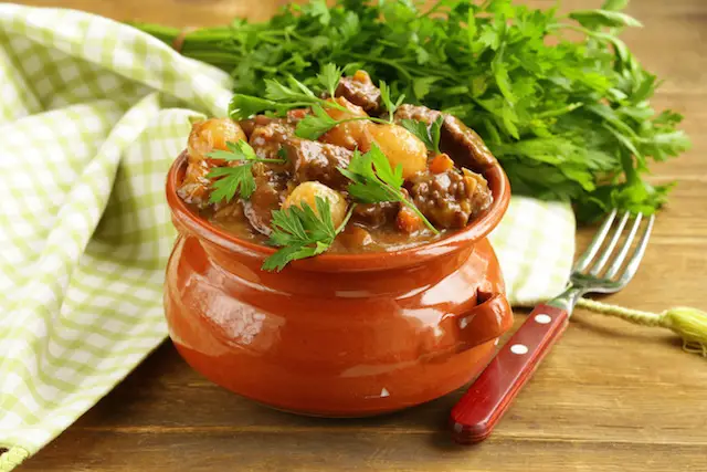 Homemade Beef Stew With Vegetables