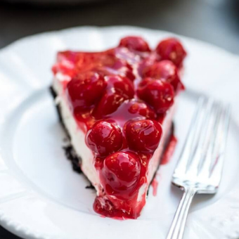 Cherry Cheesecake Pie