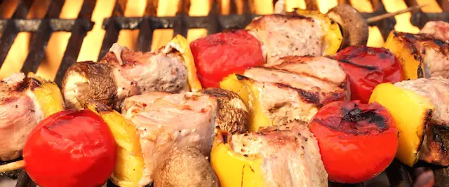 Grilled Chicken Kabobs