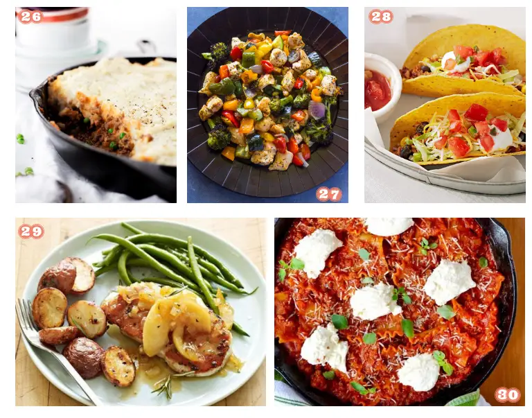 29 Quick and Easy Dinner Recipes (All 30 Minutes or Less!)